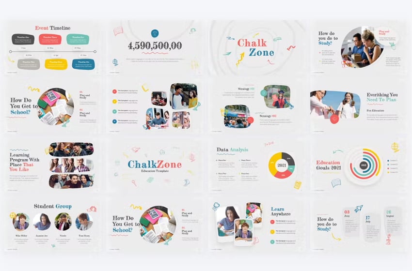 ppt chalkboard backgrounds