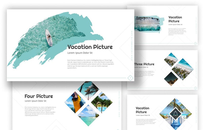 travelics travel slide template
