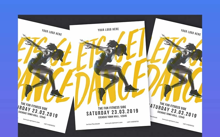 Day party flyer
