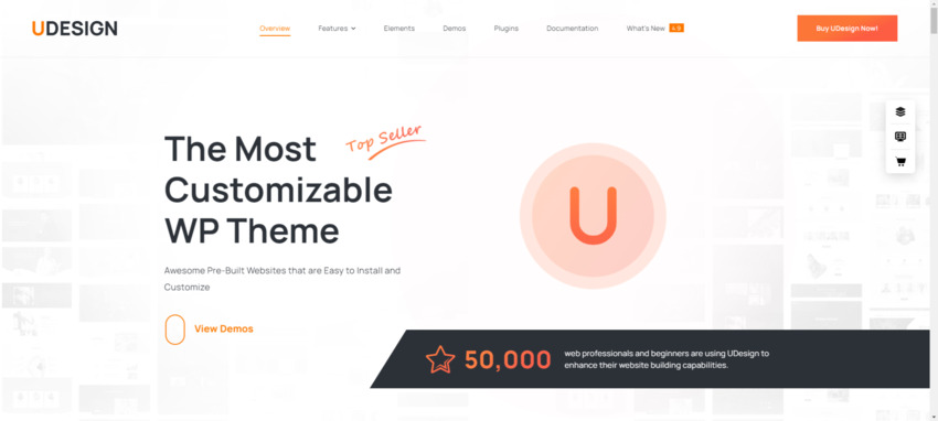 uDesign is a well-maintained WordPress theme for business