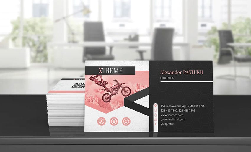 02 Professional Business Card Mockup