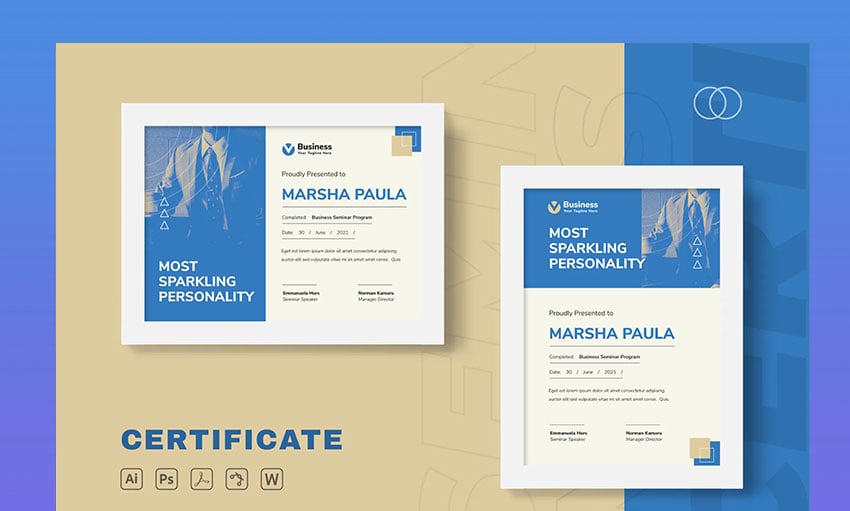 Certificate of Achievement