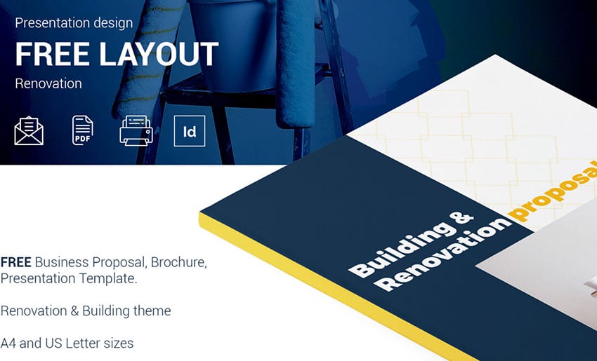 Free brochure template