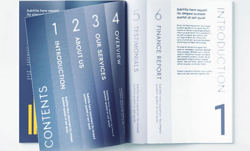 Corporate Brochure Template