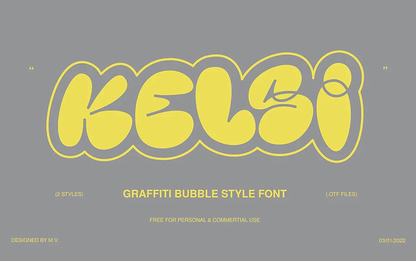 Kelsi Free Font