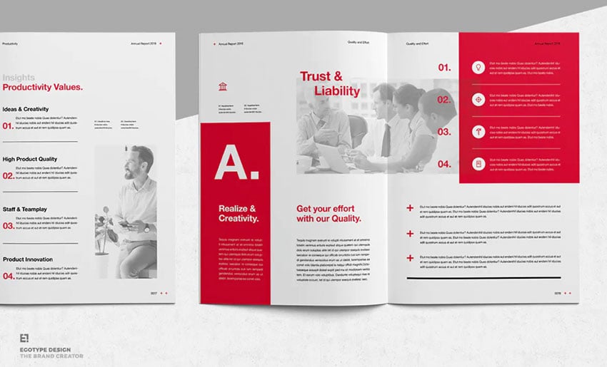 02 Annual report templates