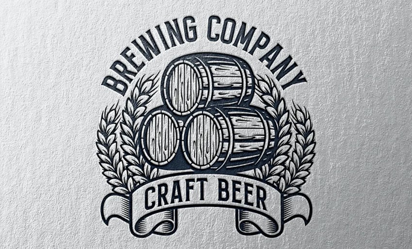 Brewing Vintage Logo Template
