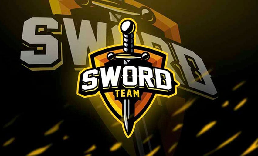 Sword Design - Mascot & Esport Logo