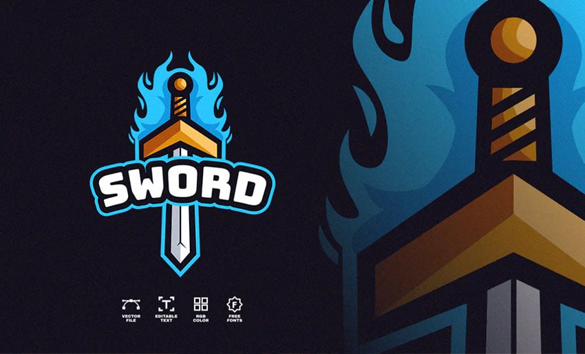 Sword Logo Design