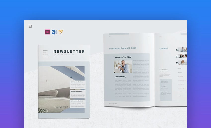 newsletter template