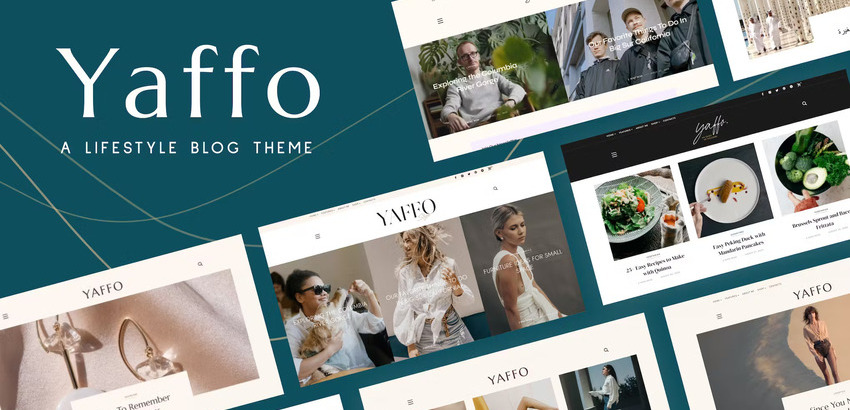 Yaffo is a lifestyle personal blog WordPress theme