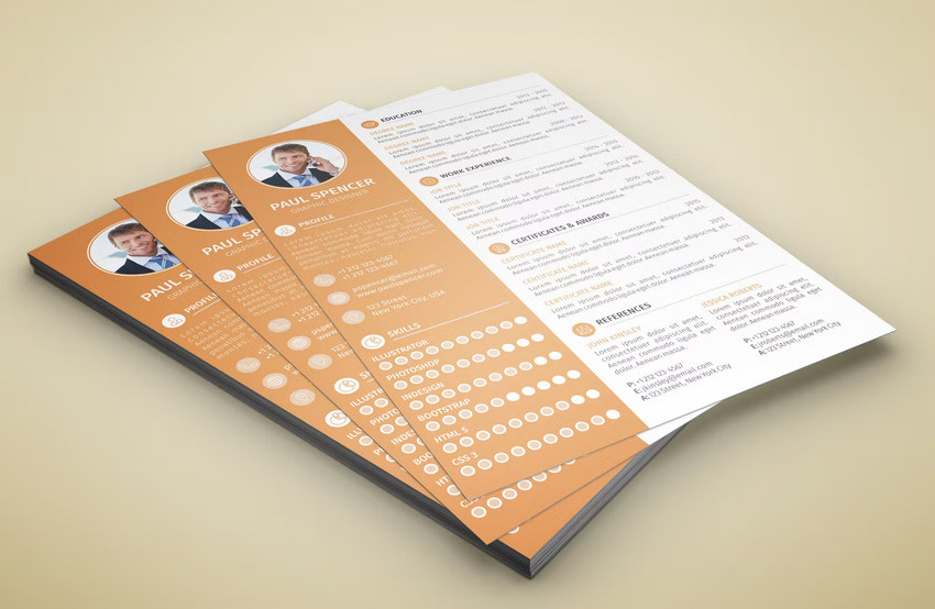 07 Modern Resume template