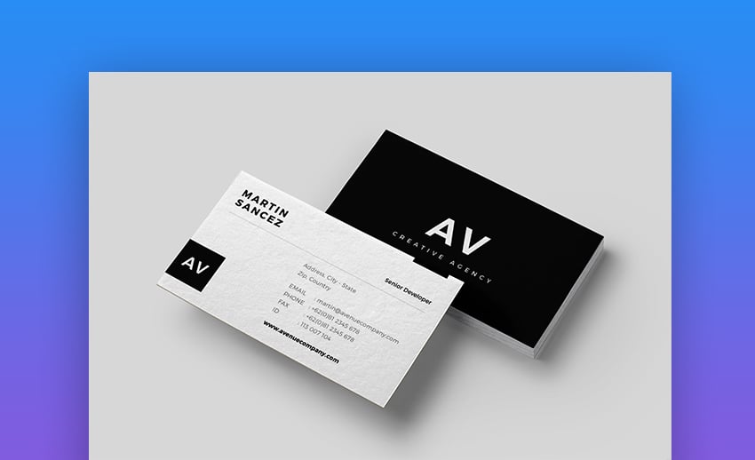 Business Card template