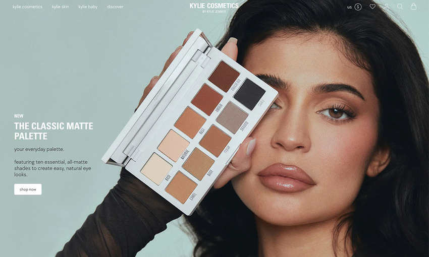 Kylie Skin and Cosmetics on Shopify