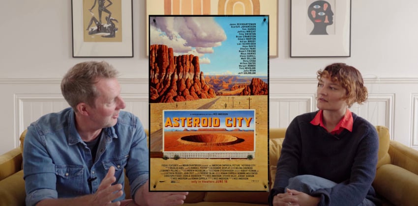 Wes Anderson film posters: Asteroid City.