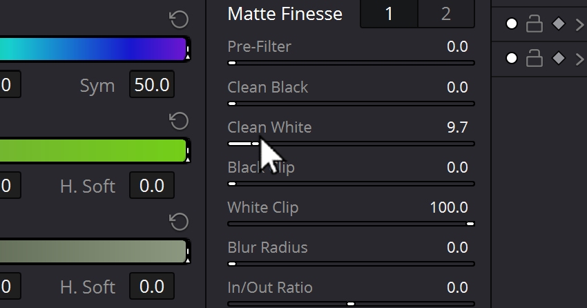 Adjust White Clean Slider