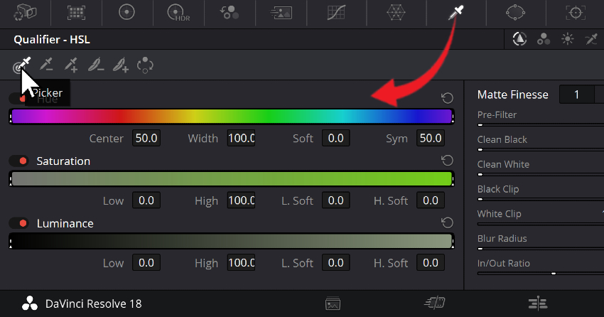 User Picking Picking Tool In Qualifier Section