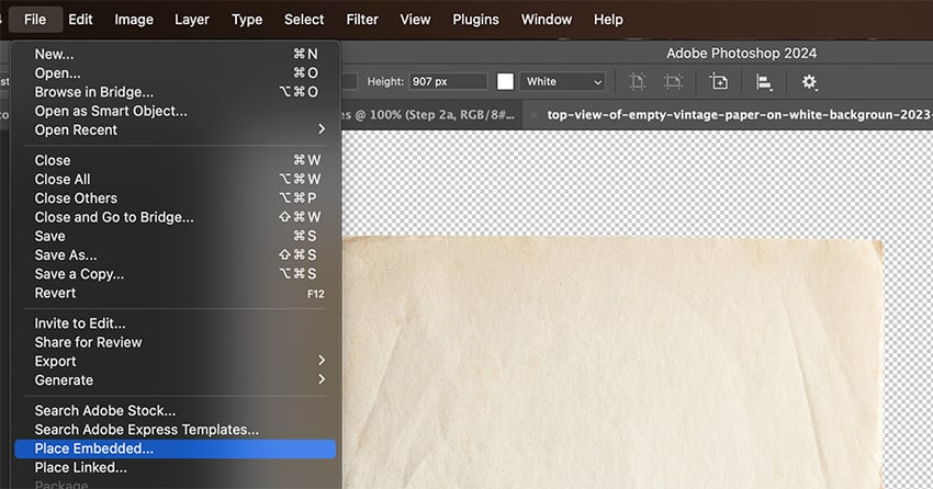  import the flower image for the gel print effect