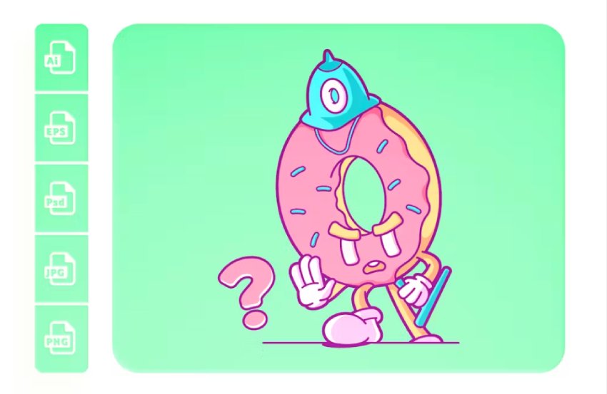Donut illustration