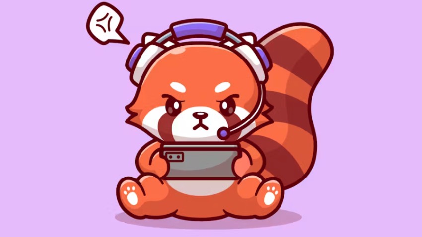 Red Panda Illustration