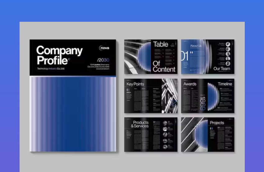 Company Profile Brochure Template