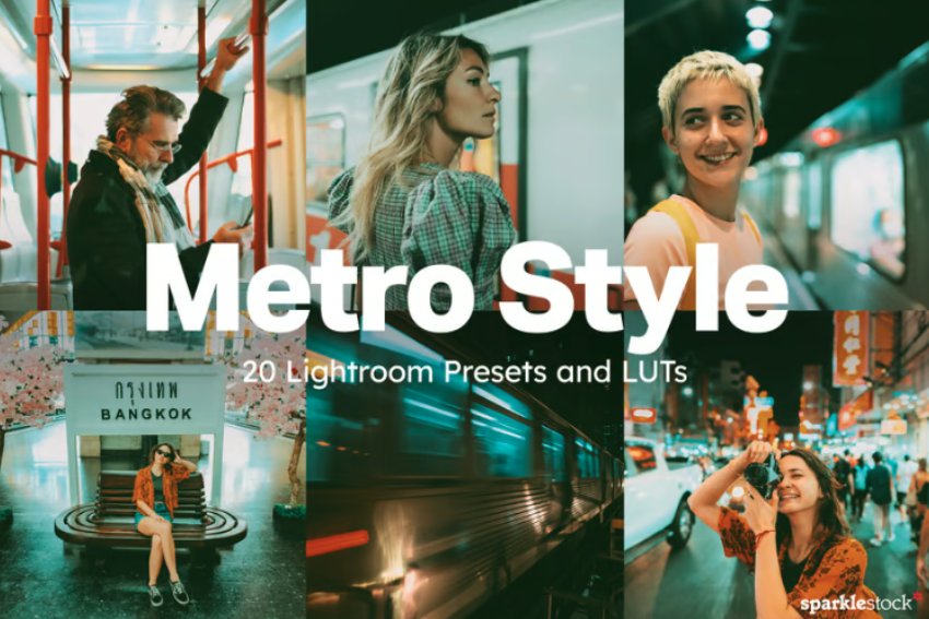 Metro Lightroom Presets & LUTs