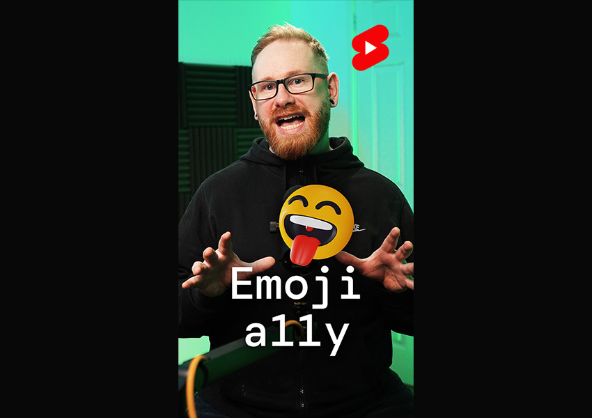 daksy short video on youtube - accessibility for emojis