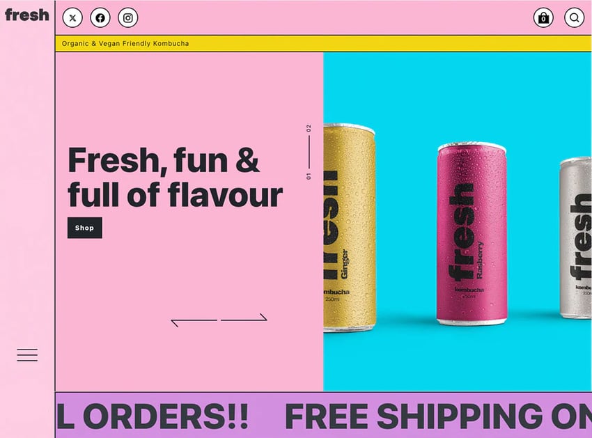 atom shopify theme screenshot