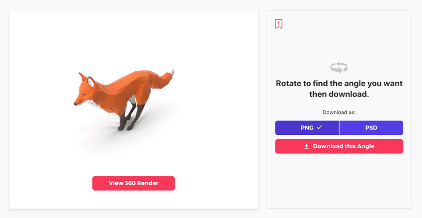 Low Poly Fox