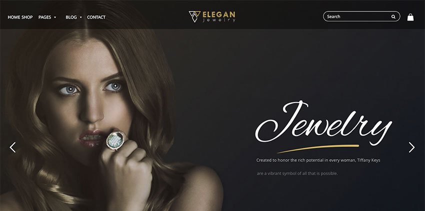 Elegance - Jewelry Responsive WordPress Woocommerce Theme