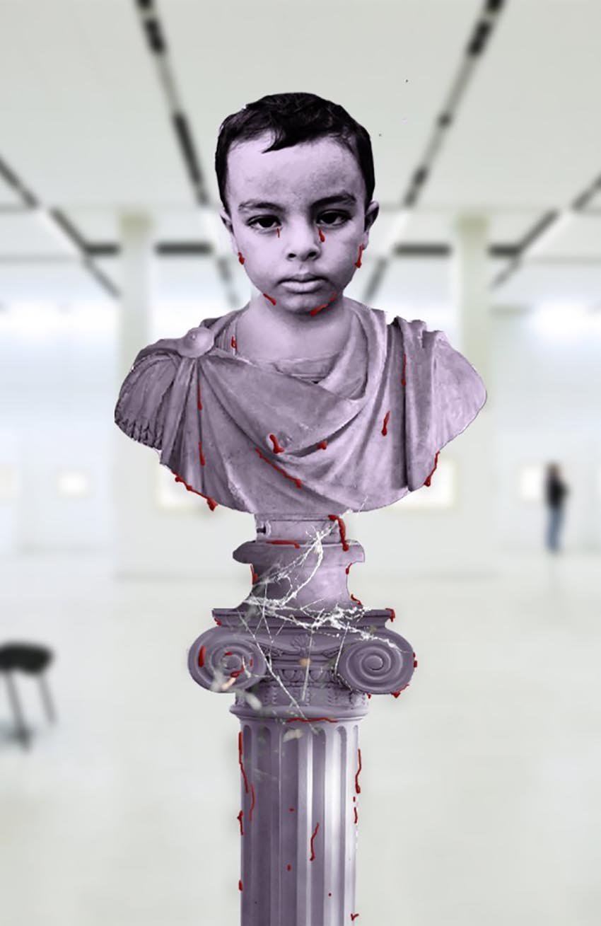 Photoshop Greek Sculpture by Mohsin Raza