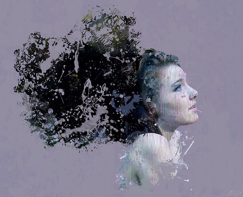 Splatter Photoshop Paint Effect by Nick Carro