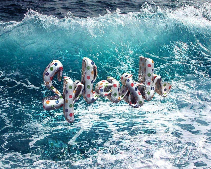 Photoshop 3D Floating Text by Robert Castleberry