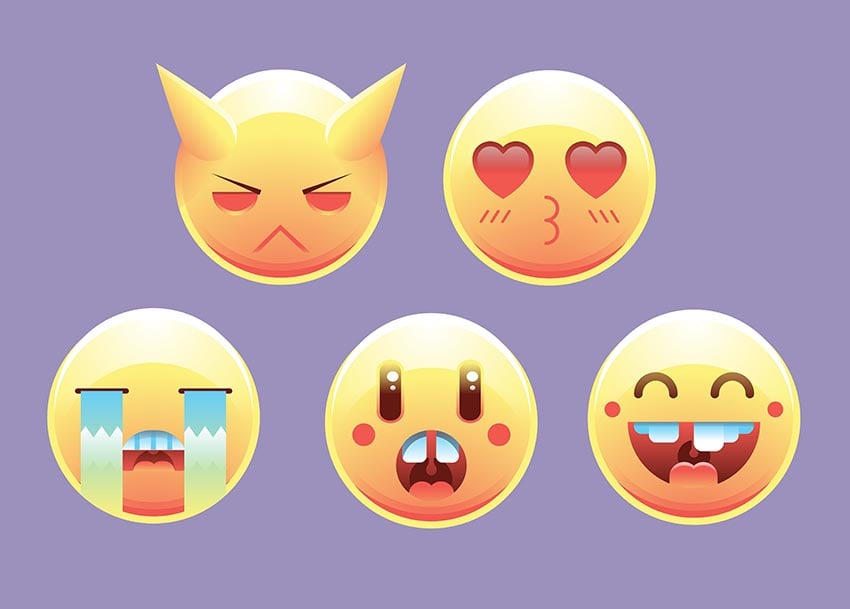 Vector Emoticons by Jinrilidong
