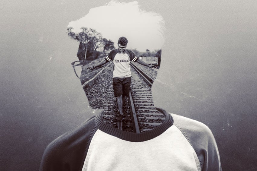 Double Exposure Effect by Suprio Dazz