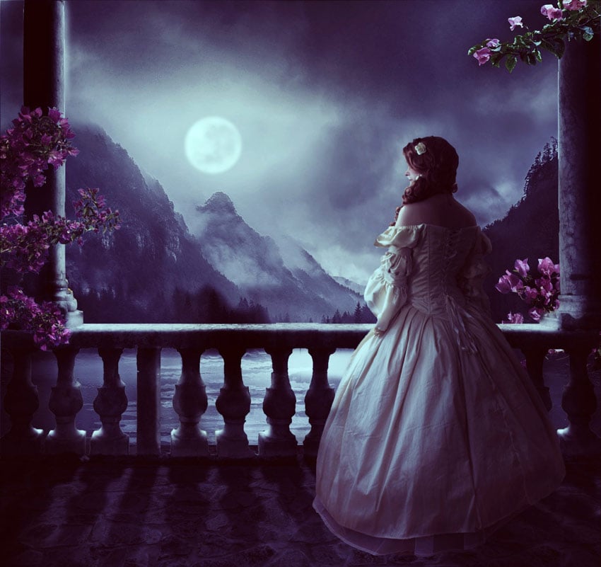 Moonlight Photo Manipulation by Irina