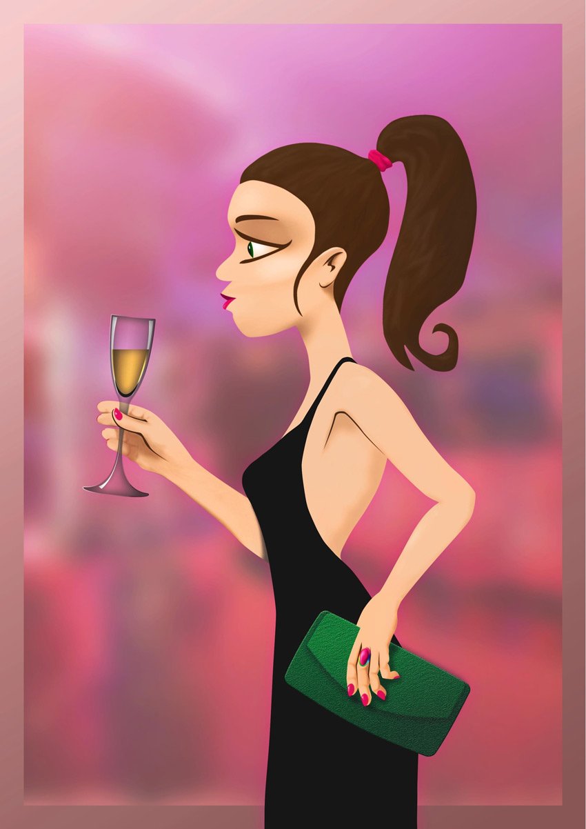 Lady Portrait Photoshop Tutorial