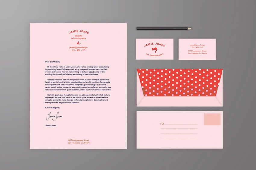 How to Create a Millennial Pink Stationery Set in Adobe InDesig