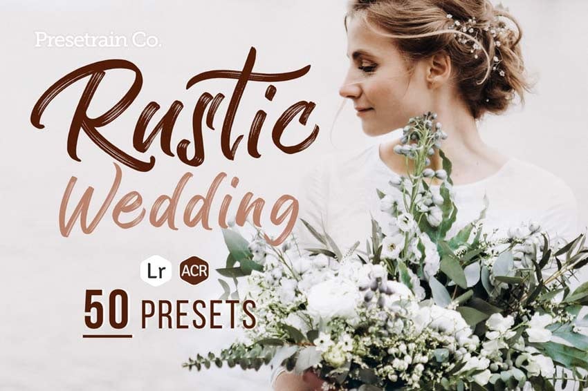 Rustic Wedding Presets for Lightroom  Photoshop