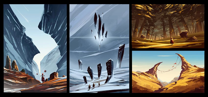 Speed Paintings by Boris Stoyanov