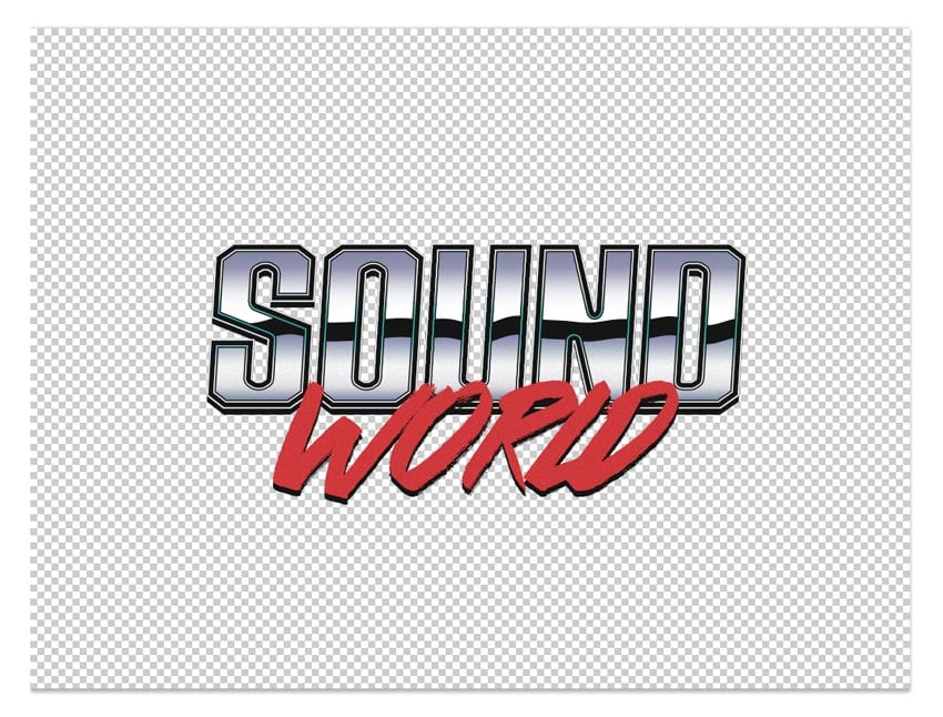 Extract the text effect