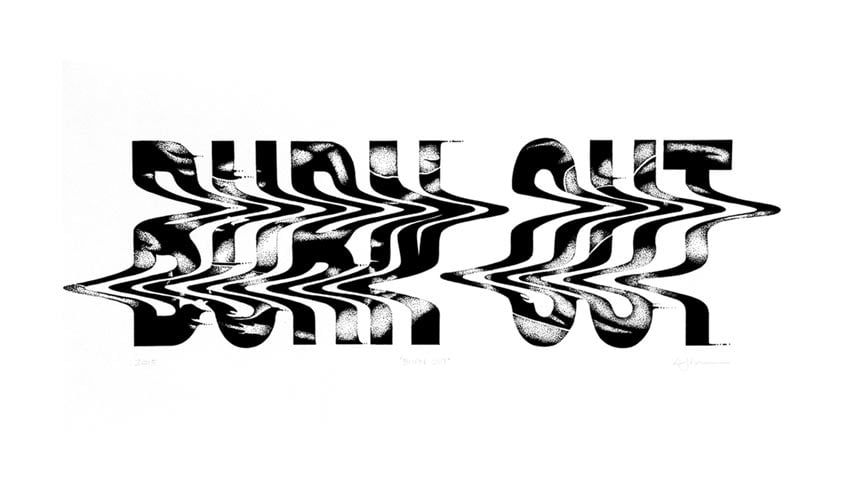 Burn Out Illustration