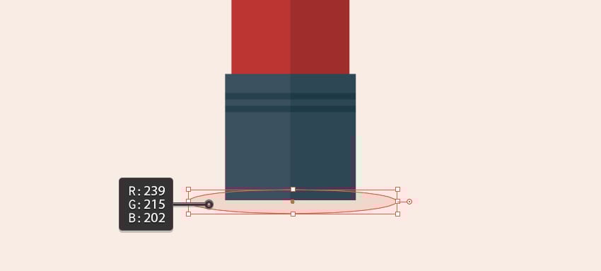 Create the bottom shadow