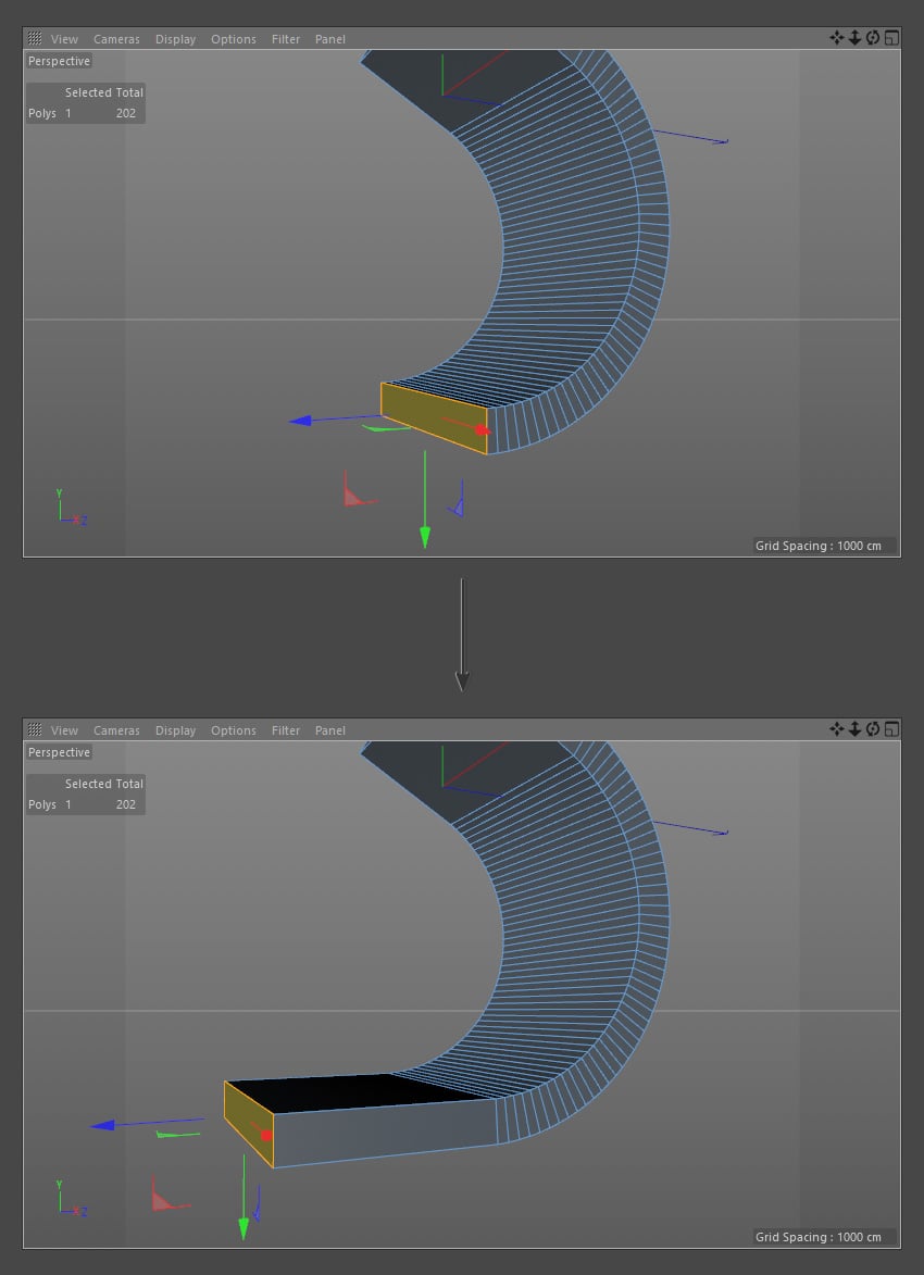 Extend the base of the monitor