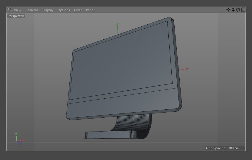 Final computer monitor model