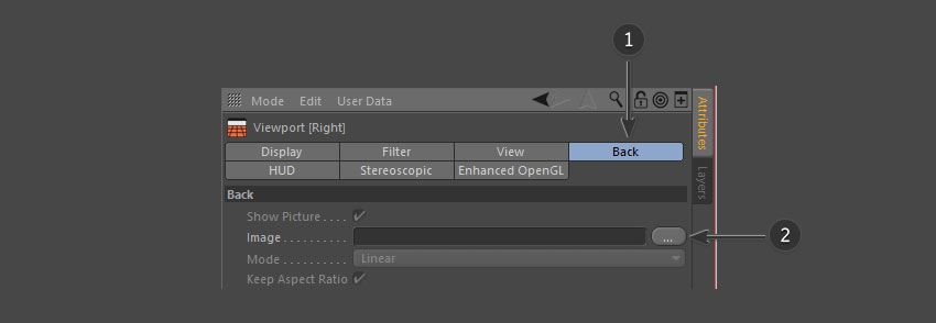 Select background image