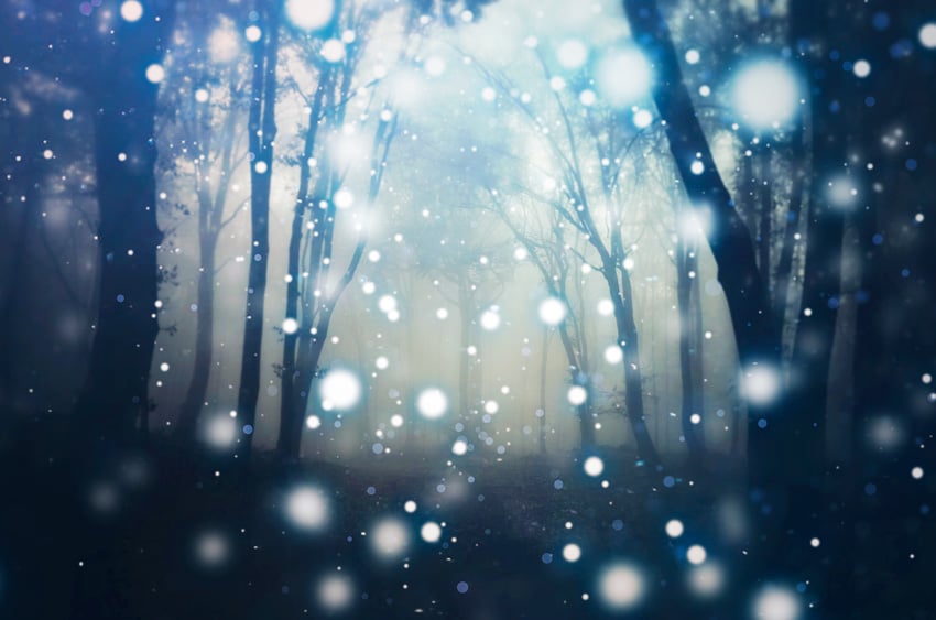 Apply front light particles