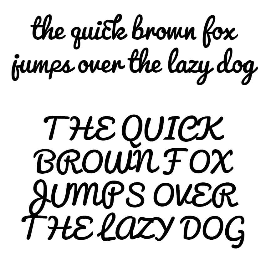 The Quick Brown Fox - Pacifico Sample