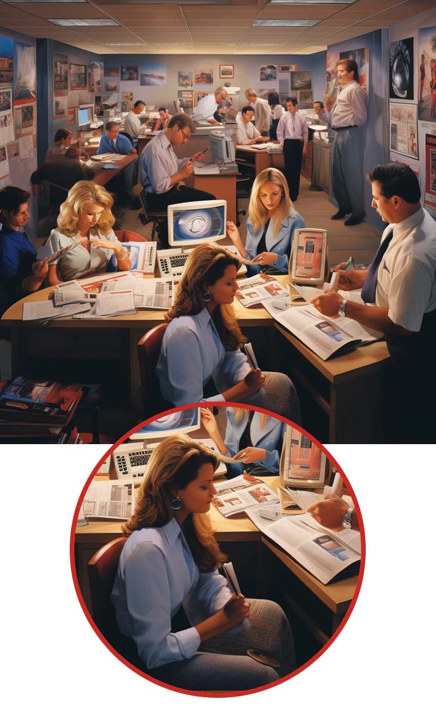 woman with a missing hand in AI image