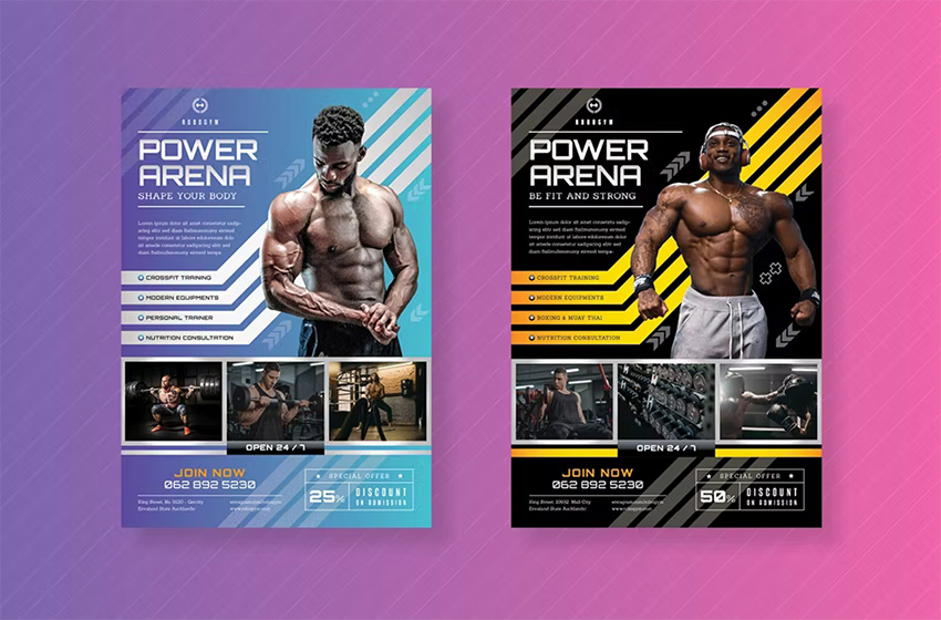 fitness flyer